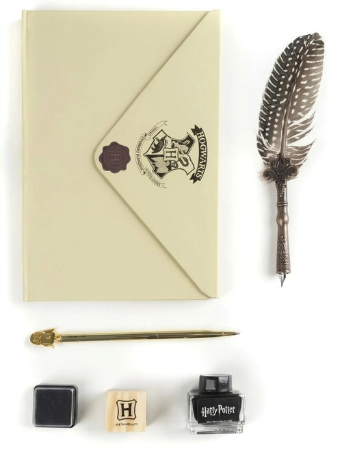 Set calligrafia penna stilografica e cartoleria gufo Harry Potter Warner Bros - Kiabi