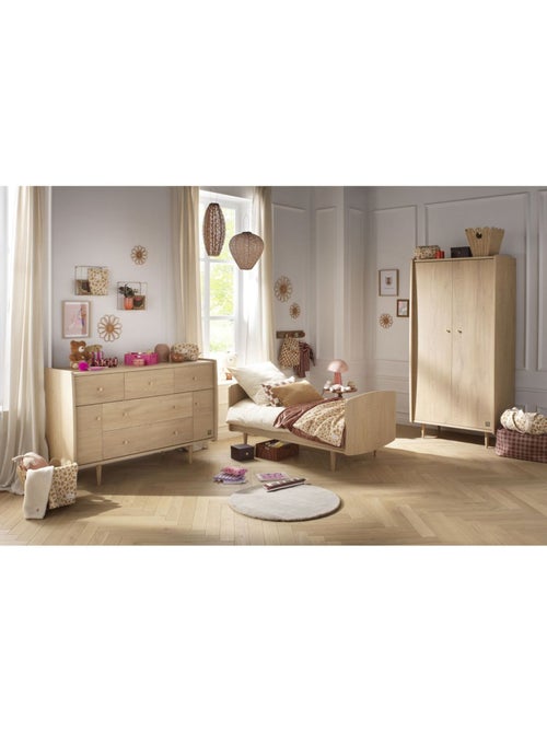 Set cameretta per neonati "my love" evolutivo, lettino 140x70 evolutivo, fasciatoio xxl - sauthon - Kiabi