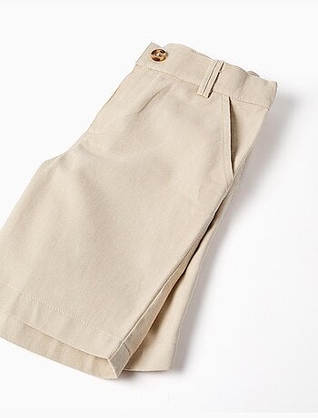 Set camicia a maniche corte in cotone e pantaloncini