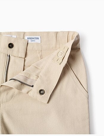 Set camicia a maniche corte in cotone e pantaloncini