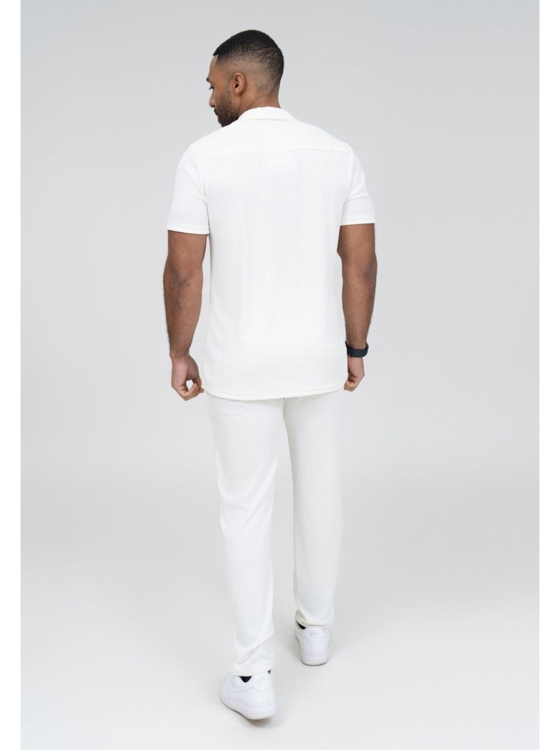 Set camicia e pantaloni Kebello Bianco - Kiabi