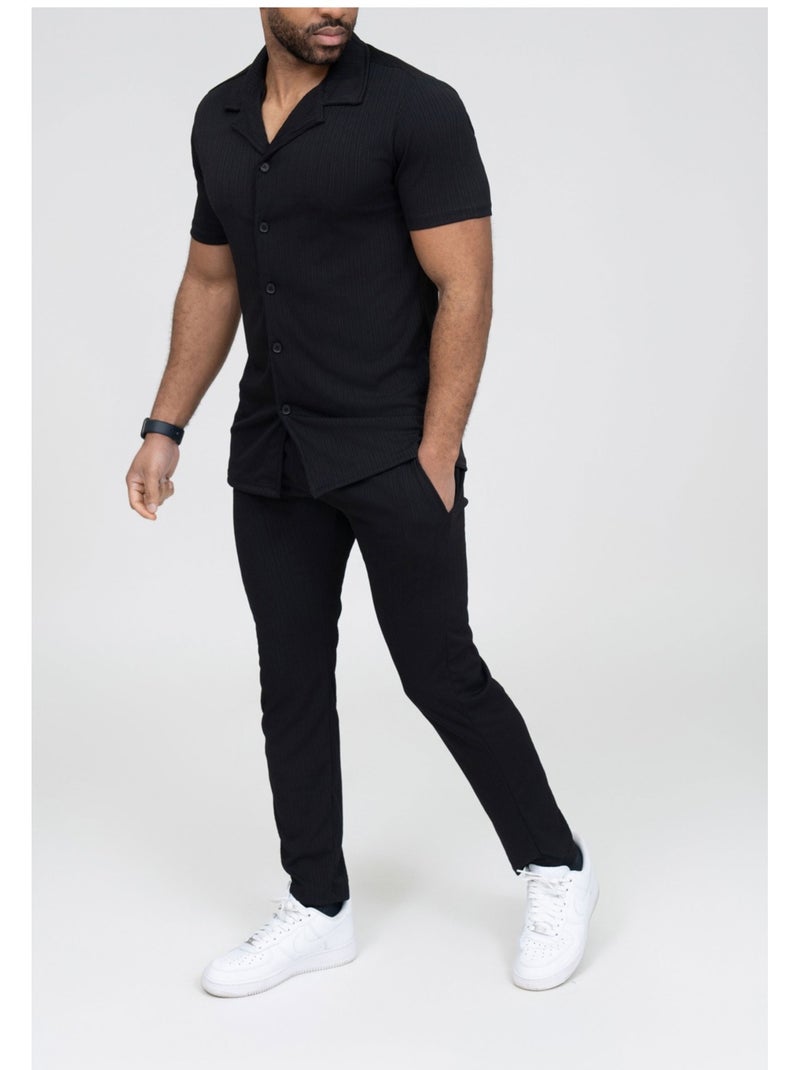 Set camicia e pantaloni Kebello Nero Nero - Kiabi