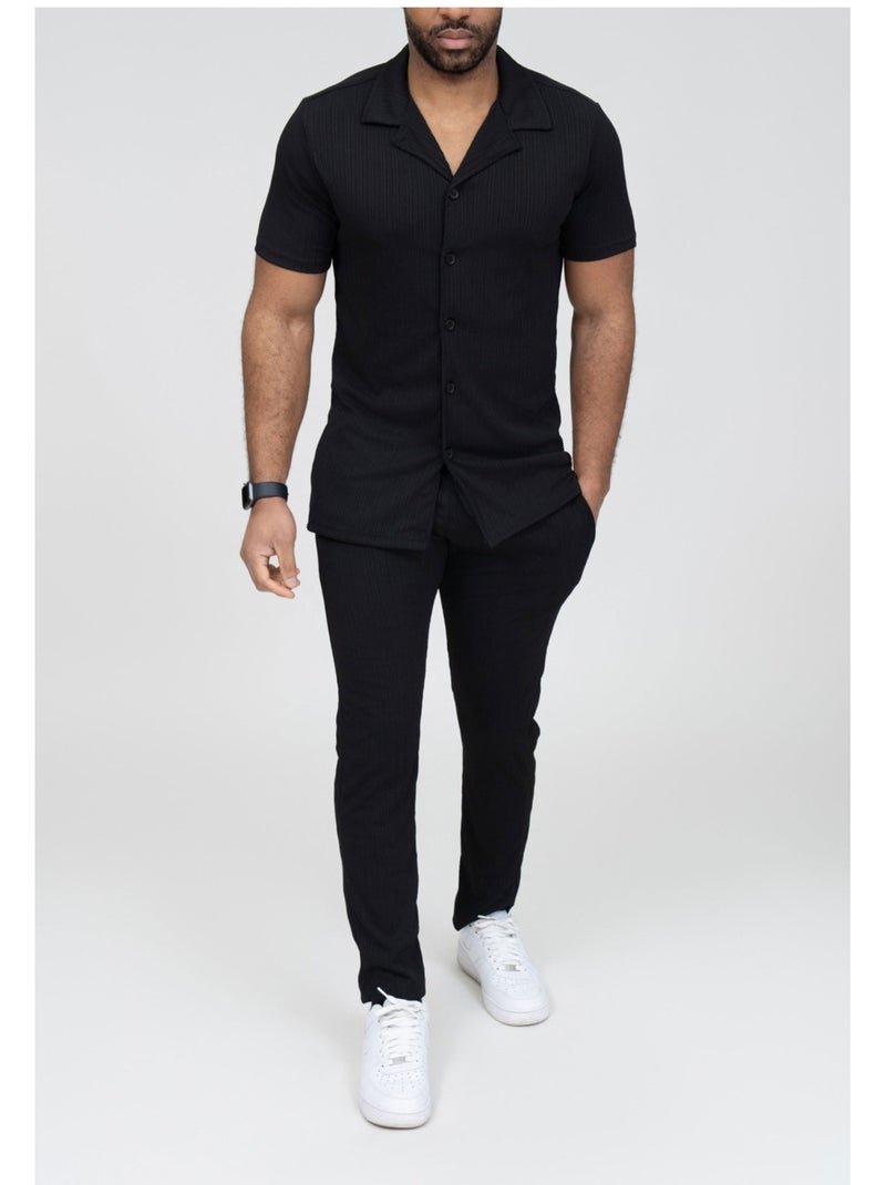 Set camicia e pantaloni Kebello Nero Nero - Kiabi