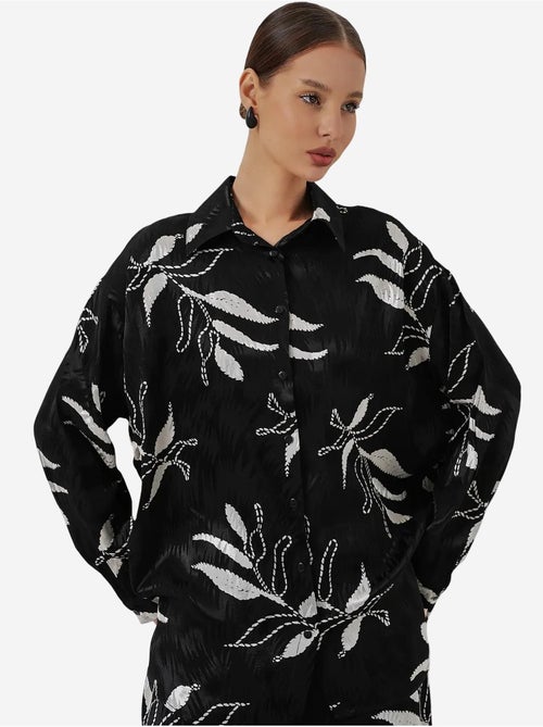 Set camicia floreale in viscosa e pantaloni a gamba ampia bdart - Kiabi Set camicia floreale in viscosa e pantaloni a gamba ampia bdart - Kiabi