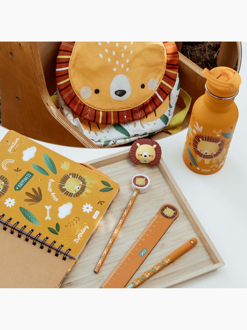 Set cancelleria per bambini: matita, righello e temperamatite | sassi junior | sassi junior Arancione - Kiabi