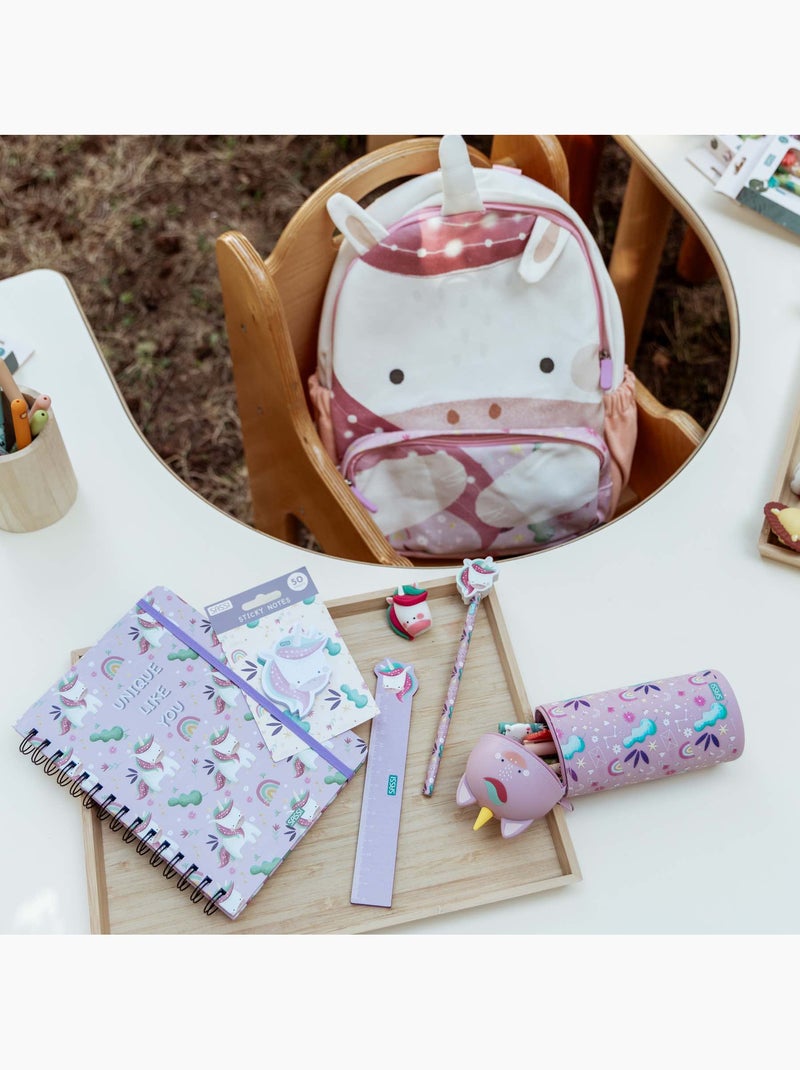 Set cancelleria per bambini: matita, righello e temperamatite | sassi junior | sassi junior Rosa - Kiabi