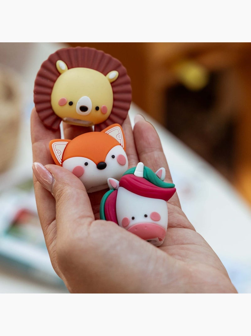 Set cancelleria per bambini: matita, righello e temperamatite | sassi junior | sassi junior Rosa - Kiabi
