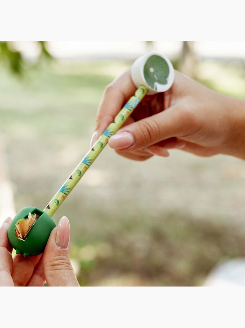 Set cancelleria per bambini: matita, righello e temperamatite | sassi junior | sassi junior Verde - Kiabi