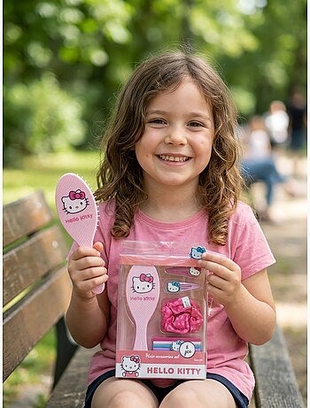 Set capelli 6 pezzi hello kitty sanrio