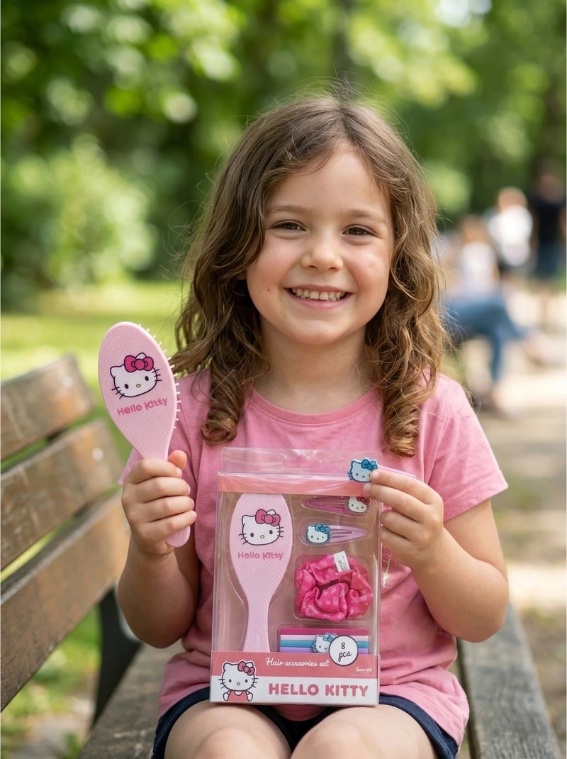 Set capelli 6 pezzi hello kitty sanrio Rosa - Kiabi