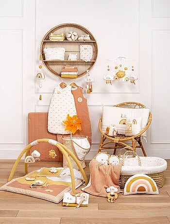 Set cappello e muffole in cotone per - SAUTHON