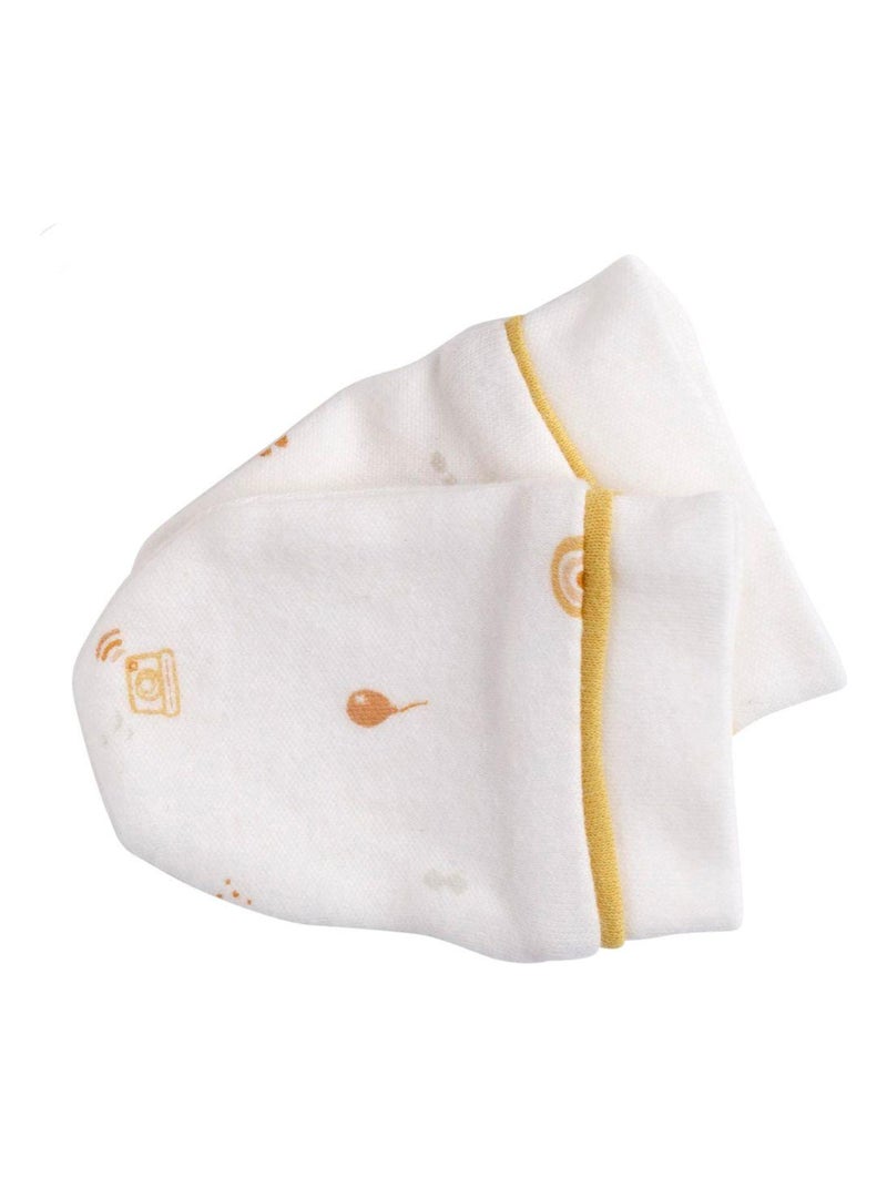 Set cappello e muffole in cotone per - SAUTHON Bianco - Kiabi