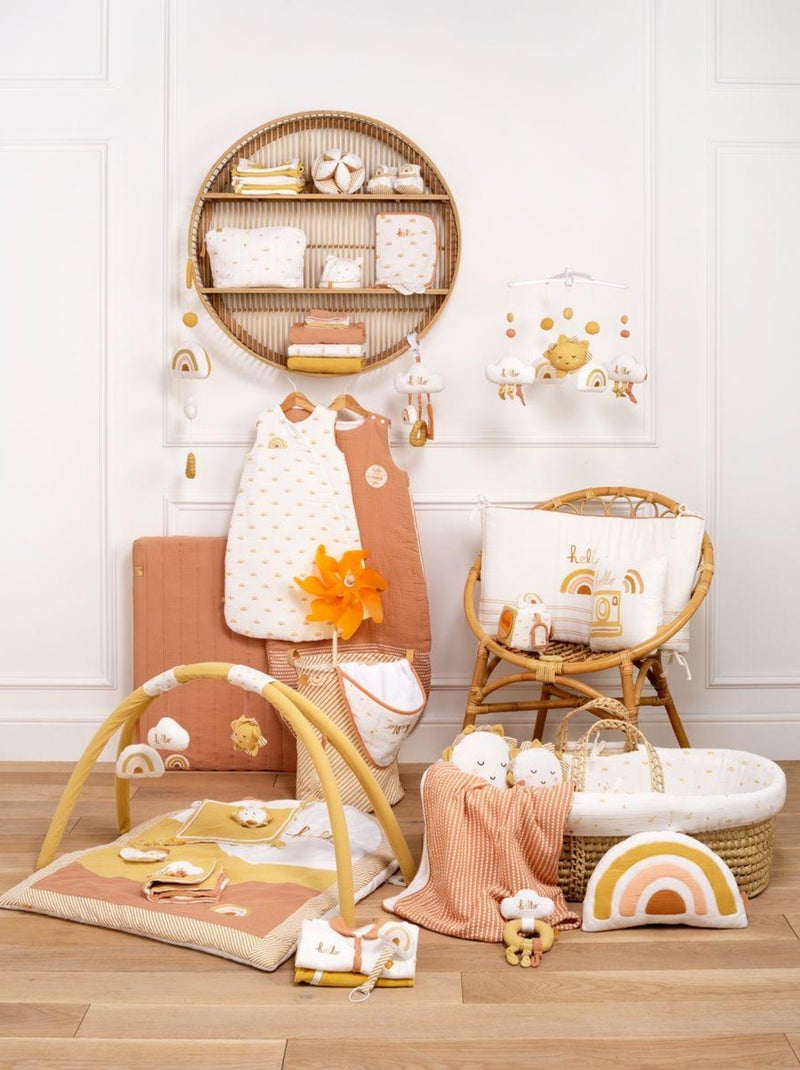 Set cappello e muffole in cotone per - SAUTHON Bianco - Kiabi