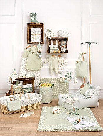 Set cappello e muffole in cotone per - SAUTHON