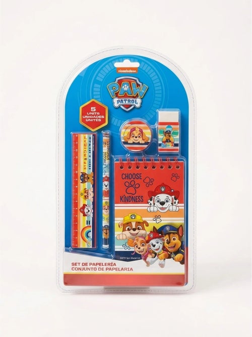 Set cartoleria 4 pezzi pat' patrouille nickelodeon - Kiabi Set cartoleria 4 pezzi pat' patrouille nickelodeon - Kiabi