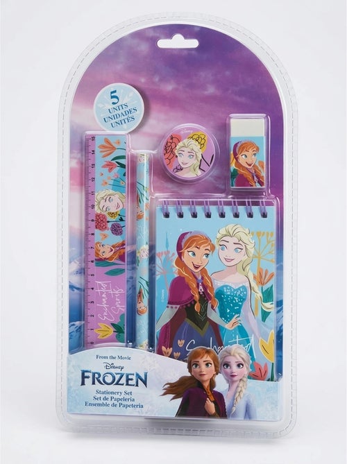 Set cartoleria 5 pezzi la reine des neiges disney - Kiabi Set cartoleria 5 pezzi la reine des neiges disney - Kiabi