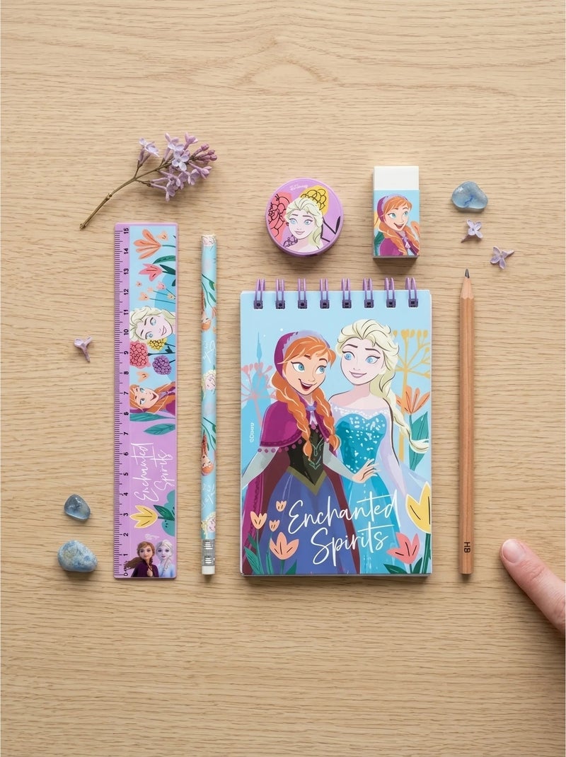 Set cartoleria 5 pezzi la reine des neiges disney Multicolore - Kiabi