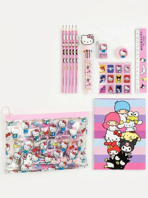 Set cartoleria astuccio completo hello kitty sanrio - Kiabi Set cartoleria astuccio completo hello kitty sanrio - Kiabi