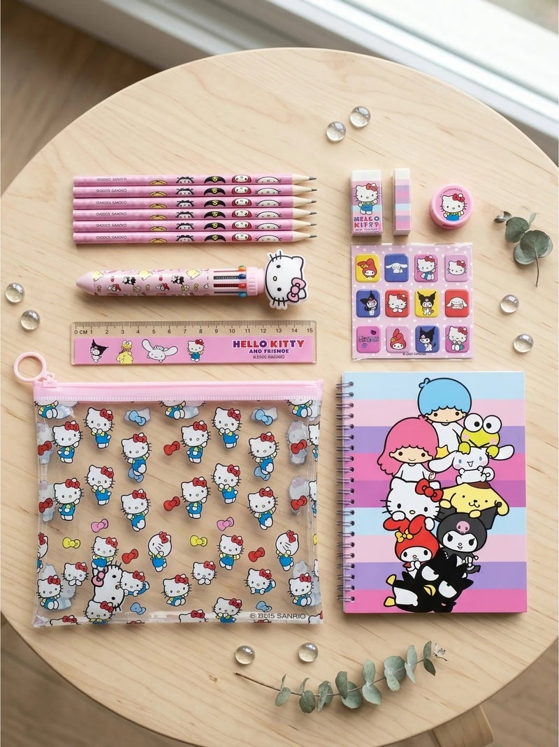 Set cartoleria astuccio completo hello kitty sanrio Rosa - Kiabi