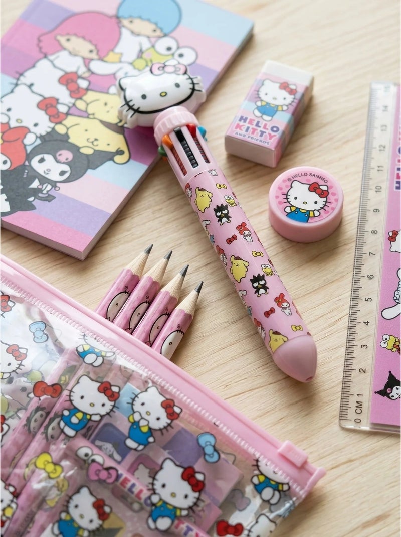 Set cartoleria astuccio completo hello kitty sanrio Rosa - Kiabi