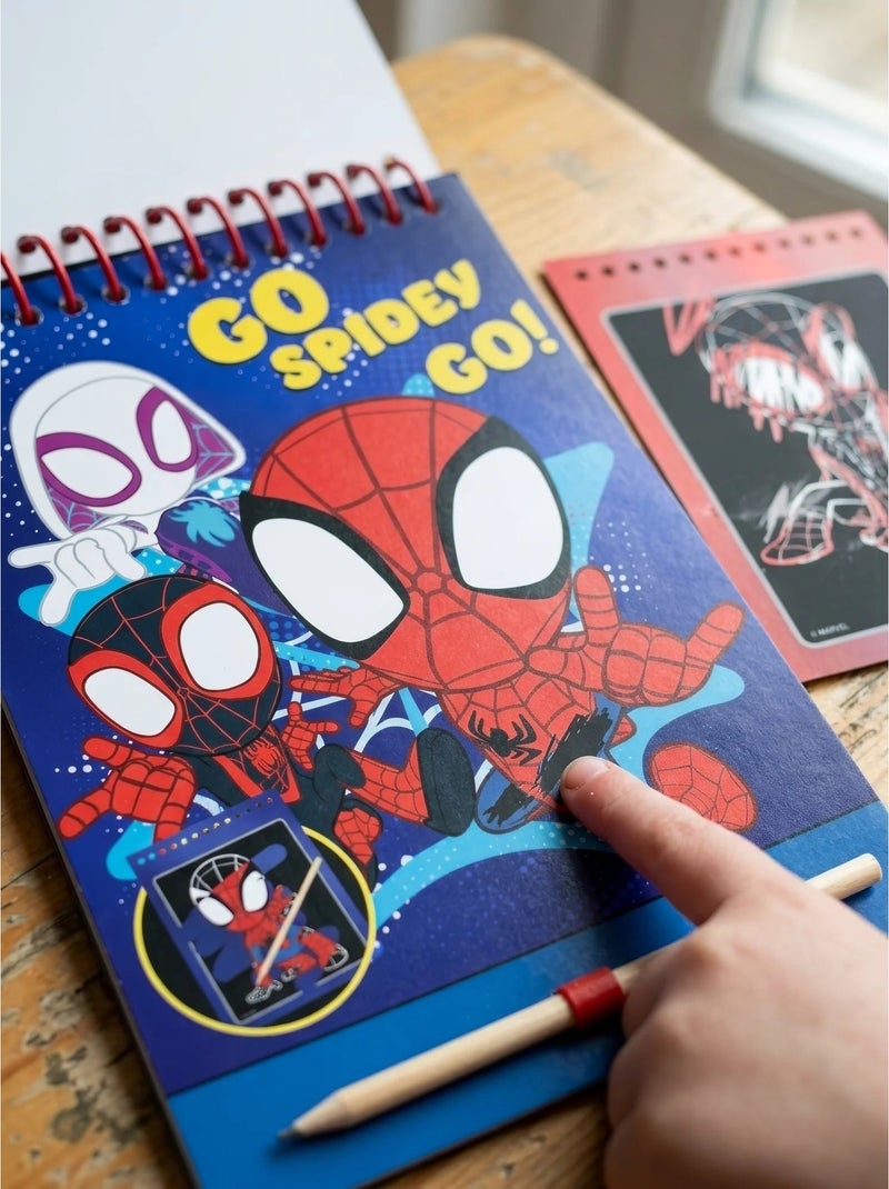 Set cartoleria quaderno da grattare spidey marvel Multicolore - Kiabi