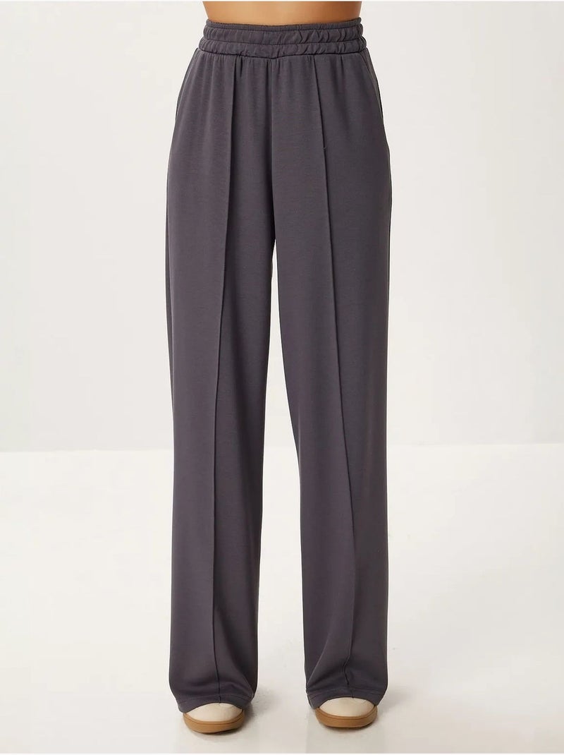 Set co-ord a coste color block con pantaloni a gamba larga istanbul Grigio scuro - Kiabi