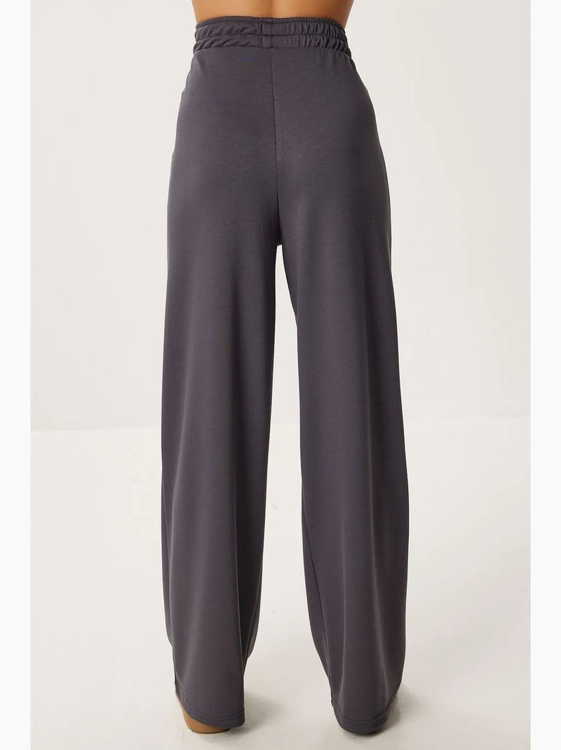 Set co-ord a coste color block con pantaloni a gamba larga istanbul Grigio scuro - Kiabi