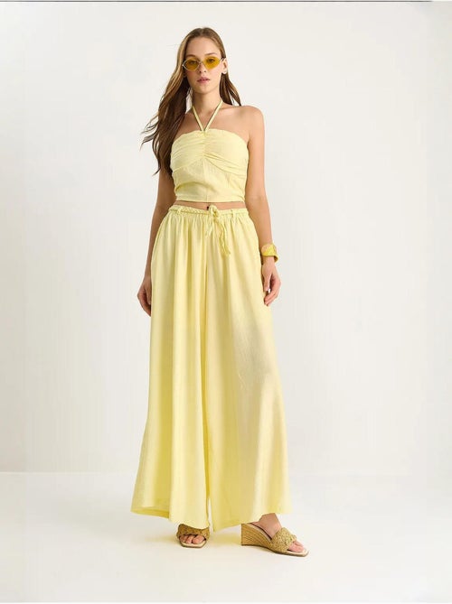 Set co-ord a due pezzi aderente con colletto a cuore lucci - Kiabi Set co-ord a due pezzi aderente con colletto a cuore lucci - Kiabi