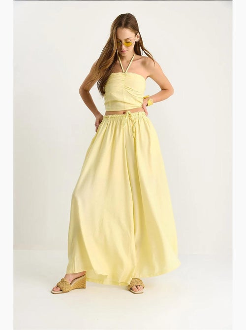 Set co-ord a due pezzi aderente con colletto a cuore lucci - Kiabi Set co-ord a due pezzi aderente con colletto a cuore lucci - Kiabi