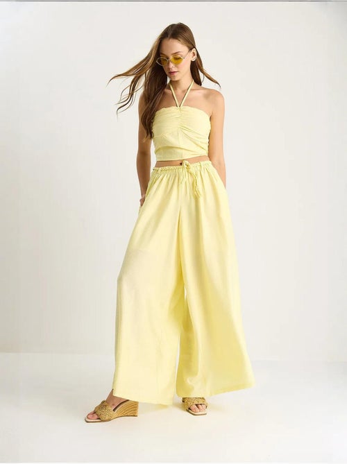 Set co-ord a due pezzi aderente con colletto a cuore lucci - Kiabi Set co-ord a due pezzi aderente con colletto a cuore lucci - Kiabi