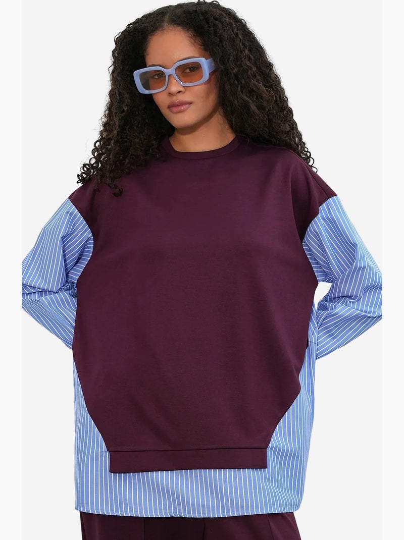 Set co-ord due pezzi a righe lungo con girocollo bdart Multicolore - Kiabi