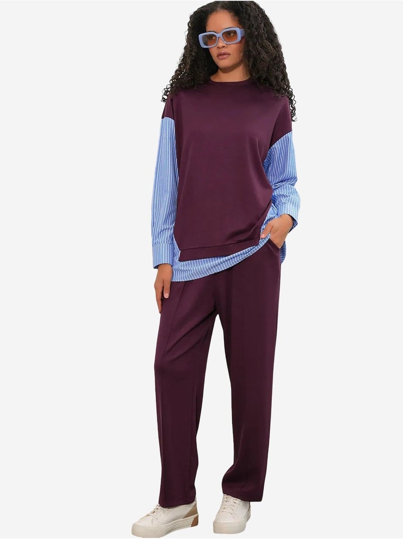 Set co-ord due pezzi a righe lungo con girocollo bdart Multicolore - Kiabi