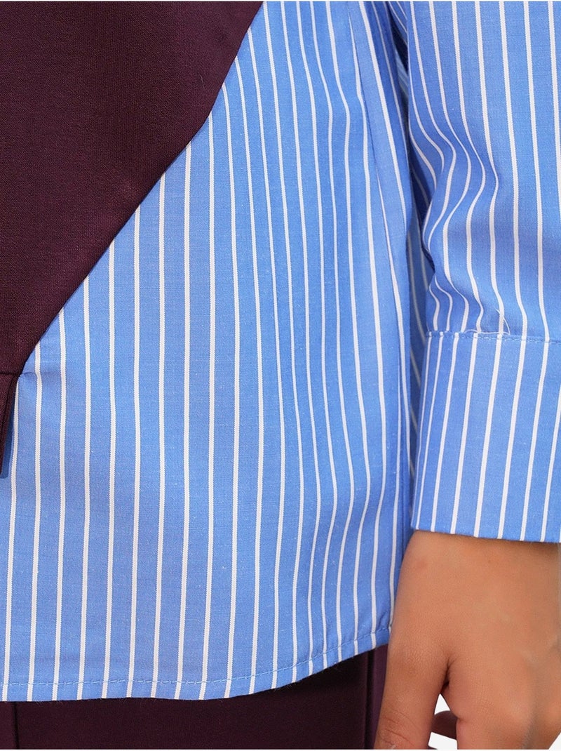 Set co-ord due pezzi a righe lungo con girocollo bdart Multicolore - Kiabi