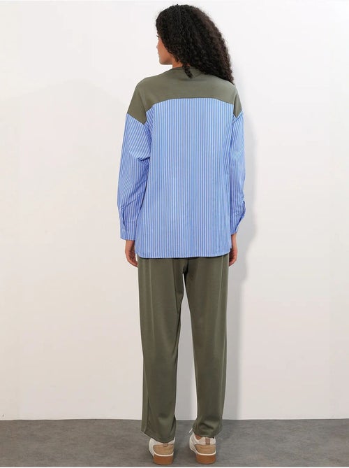 Set co-ord due pezzi a righe lungo con girocollo bdart - Kiabi