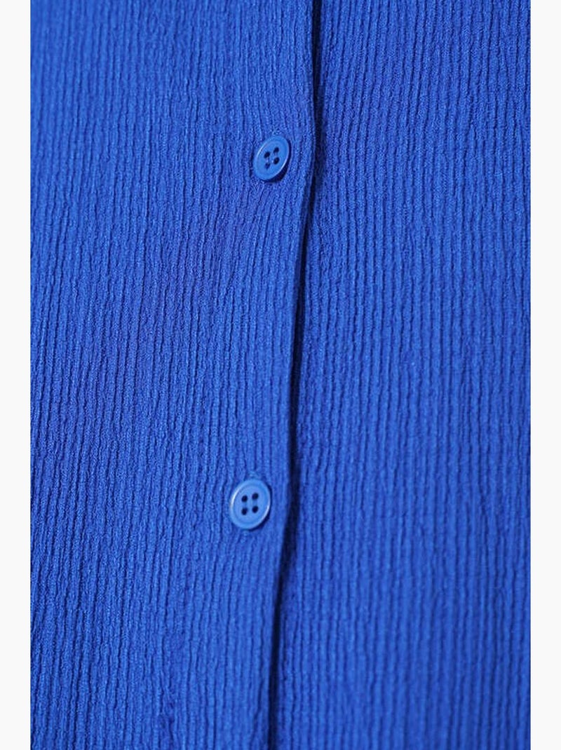 Set co-ord due pezzi con camicia e pantaloni oversize bdart Blu cobalto - Kiabi