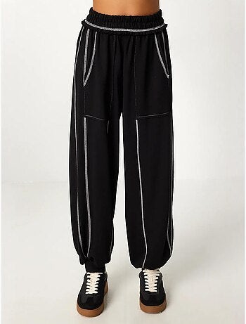 Set co-ord due pezzi con colletto con zip e maniche lunghe istanbul