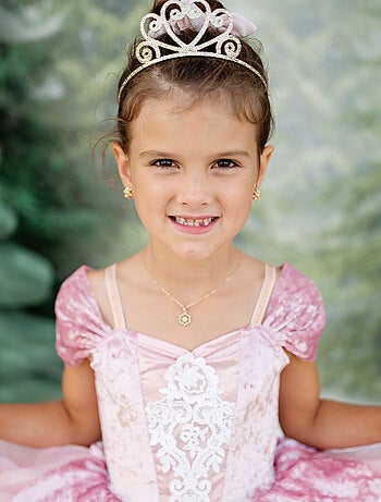 Set collana e anello con strass a forma di fiocco di neve | Great Pretenders