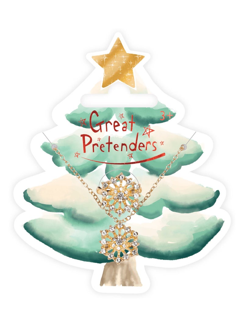 Set collana e anello con strass a forma di fiocco di neve | great pretenders | great pretenders Bianco - Kiabi