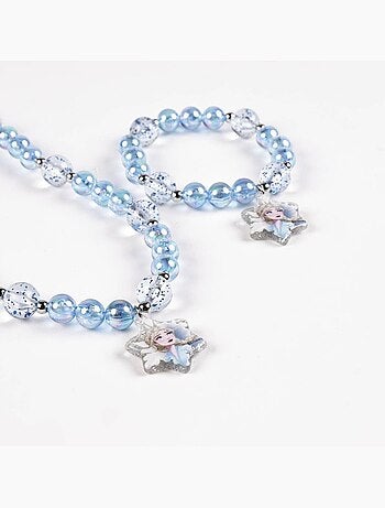 Set collana e braccialetti Frozen – 2 pezzi - Blu