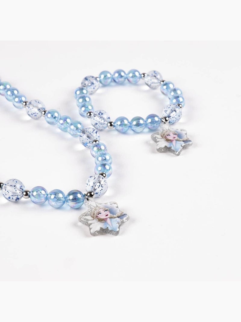 Set collana e braccialetti Frozen – 2 pezzi - Blu N/D - Kiabi