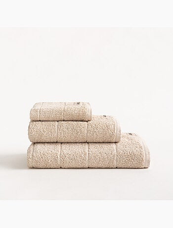 Set completo da bagno 100% cotone, spugna 600 g/m², con asola - Gamusi