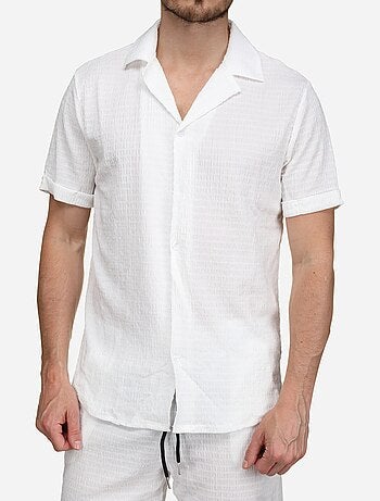 Set composto da camicia e pantaloncini a tinta unita e fantasia - Frilivin
