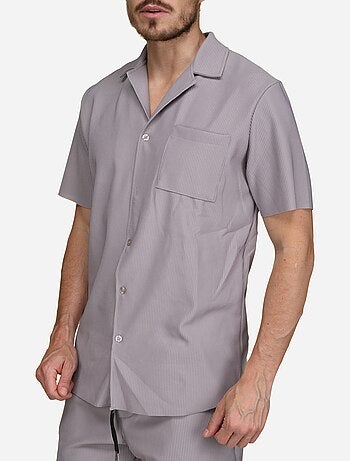 Set composto da camicia e pantaloncini testurizzati - Frilivin