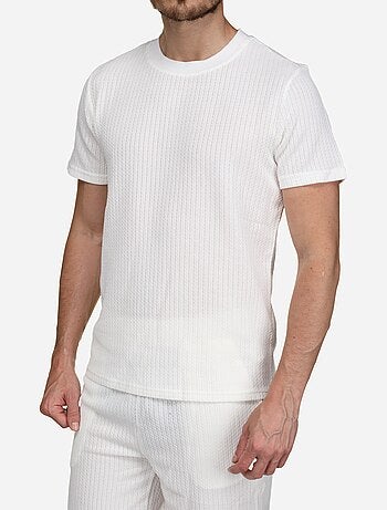 Set composto da maglietta e pantaloncini a tinta unita e fantasia - Frilivin
