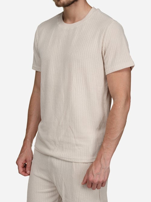 Set composto da maglietta e pantaloncini a tinta unita e fantasia - Frilivin - Kiabi Set composto da maglietta e pantaloncini a tinta unita e fantasia - Frilivin - Kiabi