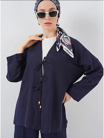 Set con cardigan con scollo a v e pantaloni a gamba larga bdart