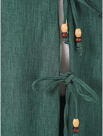 Set con cardigan con scollo a v e pantaloni a gamba larga bdart
