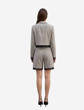Set con giacca corta e pantaloni a gamba ampia my fashion