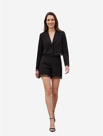 Set con giacca corta e pantaloni a gamba ampia my fashion