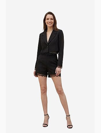 Set con giacca corta e pantaloni a gamba ampia my fashion